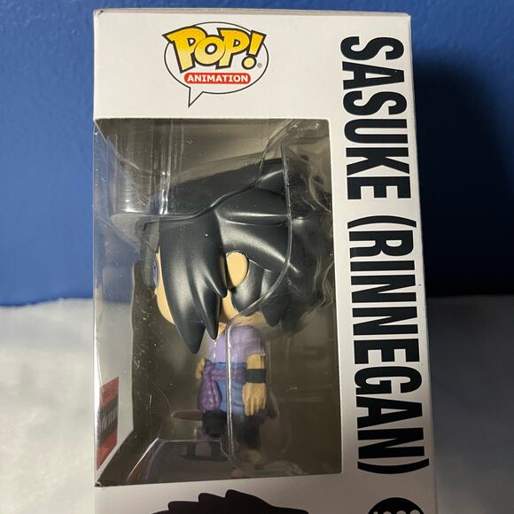 Naruto Sasuke Uchiha Rinnegan Funko Pop! Vinyl Figure #1023 AAA Exclusive - Picture 8 of 8